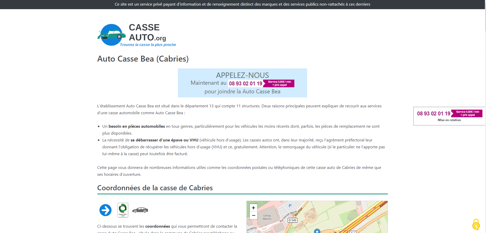 Quelle est la meilleure casse automobile à Plan de Campagne ? (13)