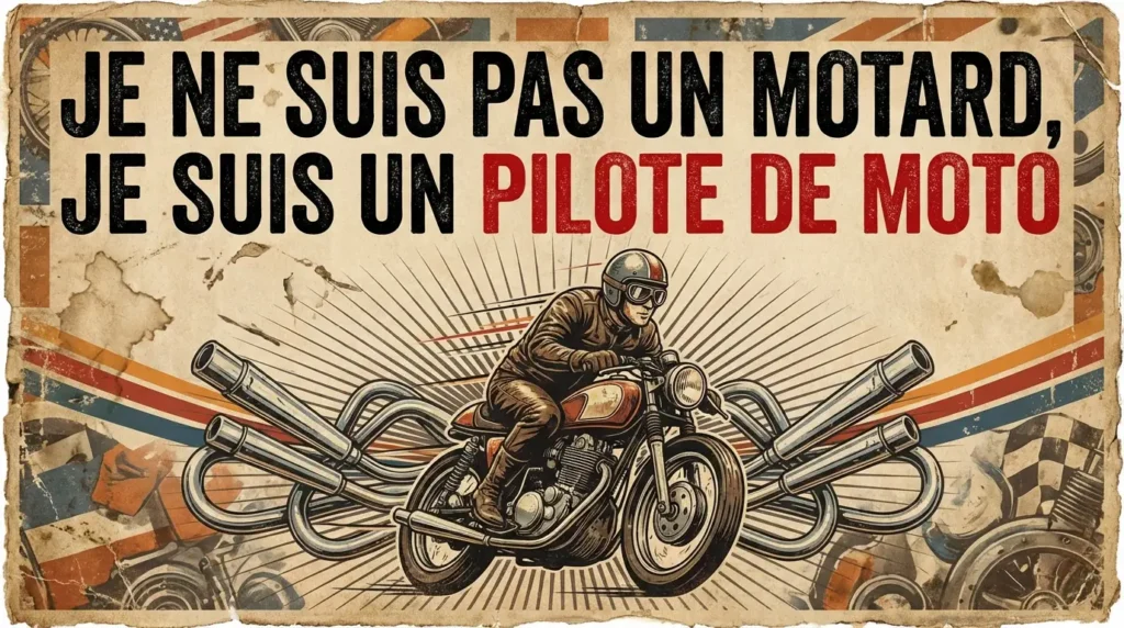 citations de motard