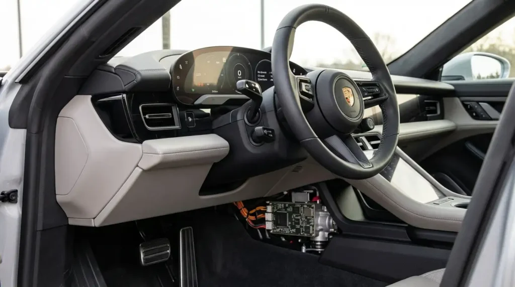 principaux composants de la timonerie de direction