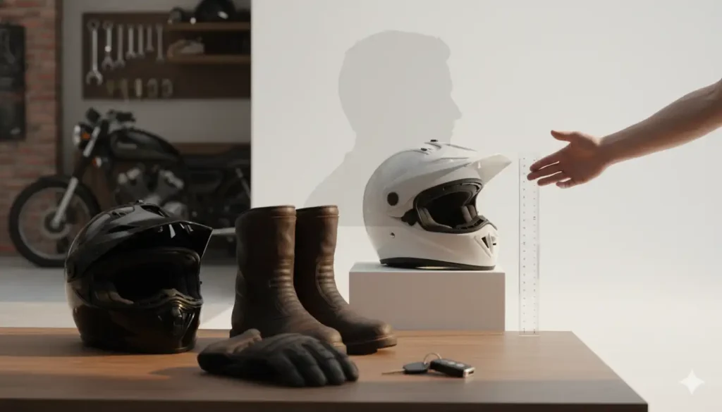 taille de casque moto