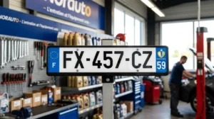 tarif plaques immatriculation norauto